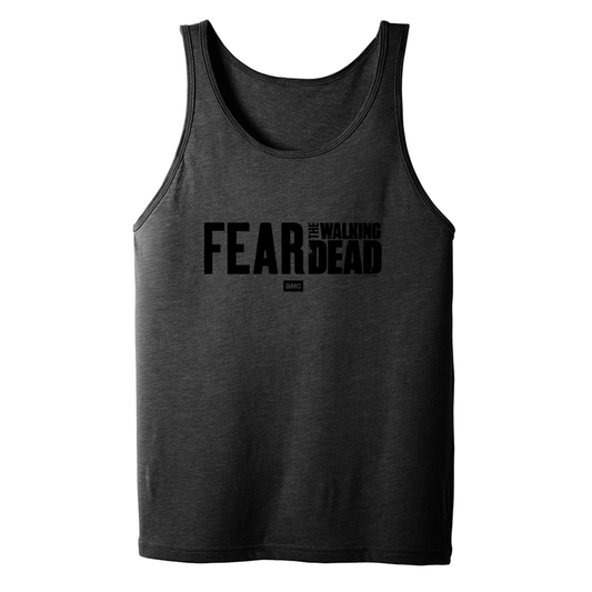 Fear The Walking Dead Season 6 Logo Adult Tank Top-0