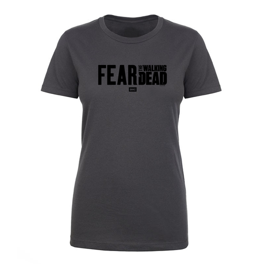 Fear The Walking Dead Season 6 Logo Women's Short Sleeve T-Shirt-2