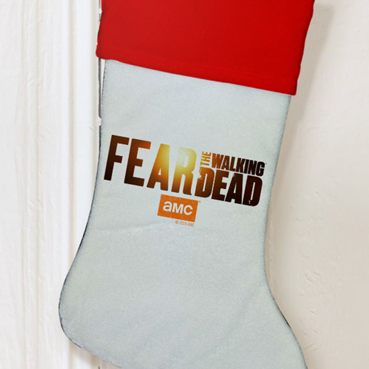 Fear The Walking Dead Season 6 Art Logo Stocking-1