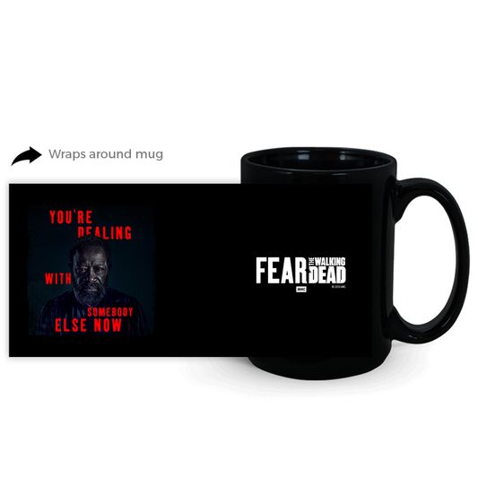 Fear The Walking Dead Season 6 Morgan Quote Black Mug-2