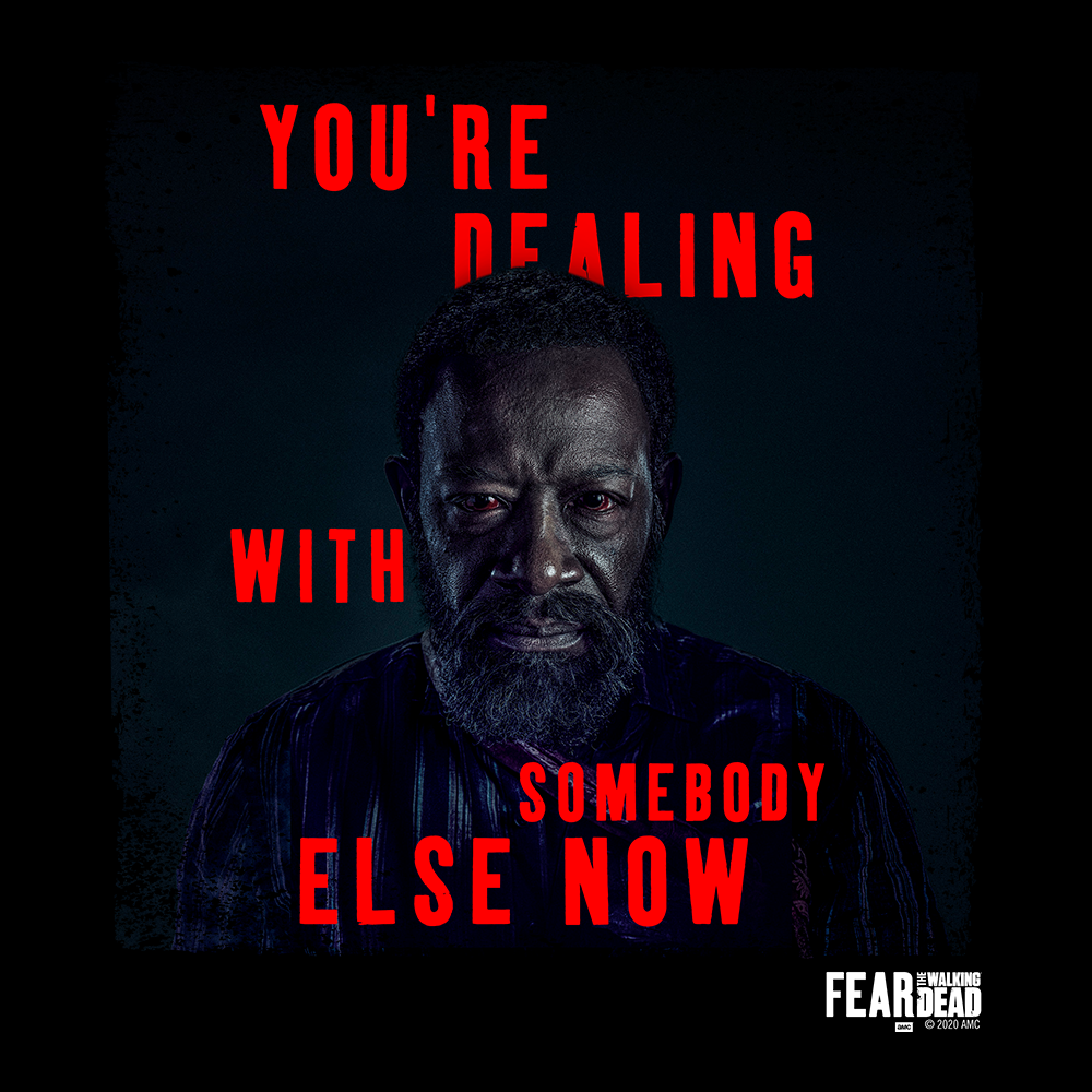Fear The Walking Dead Season 6 Morgan Quote Adult Long Sleeve T-Shirt-1