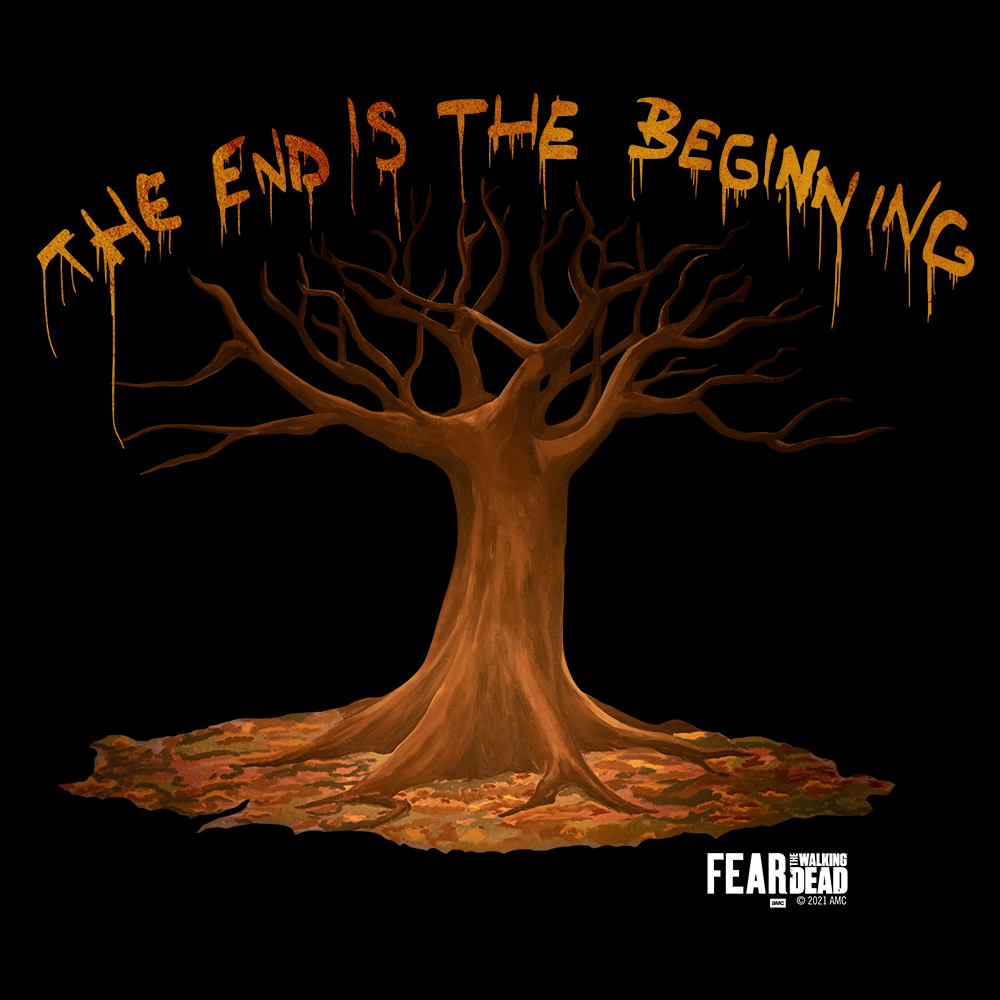 Fear The Walking Dead The End Is The Beginning Adult Short Sleeve T-Shirt-1