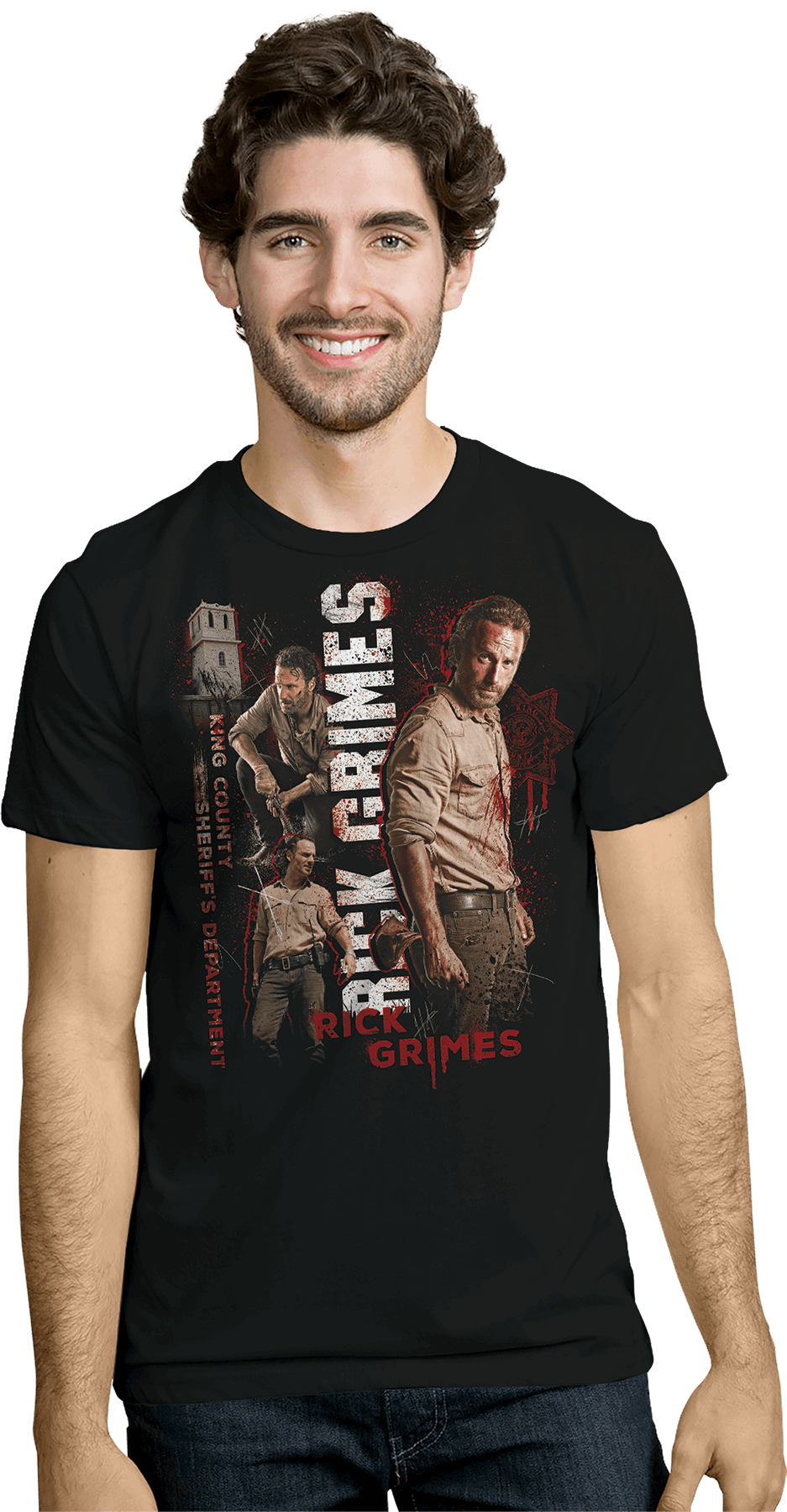 Supply Drop Q3 22 Rick Grimes T-Shirt Men's Replacement