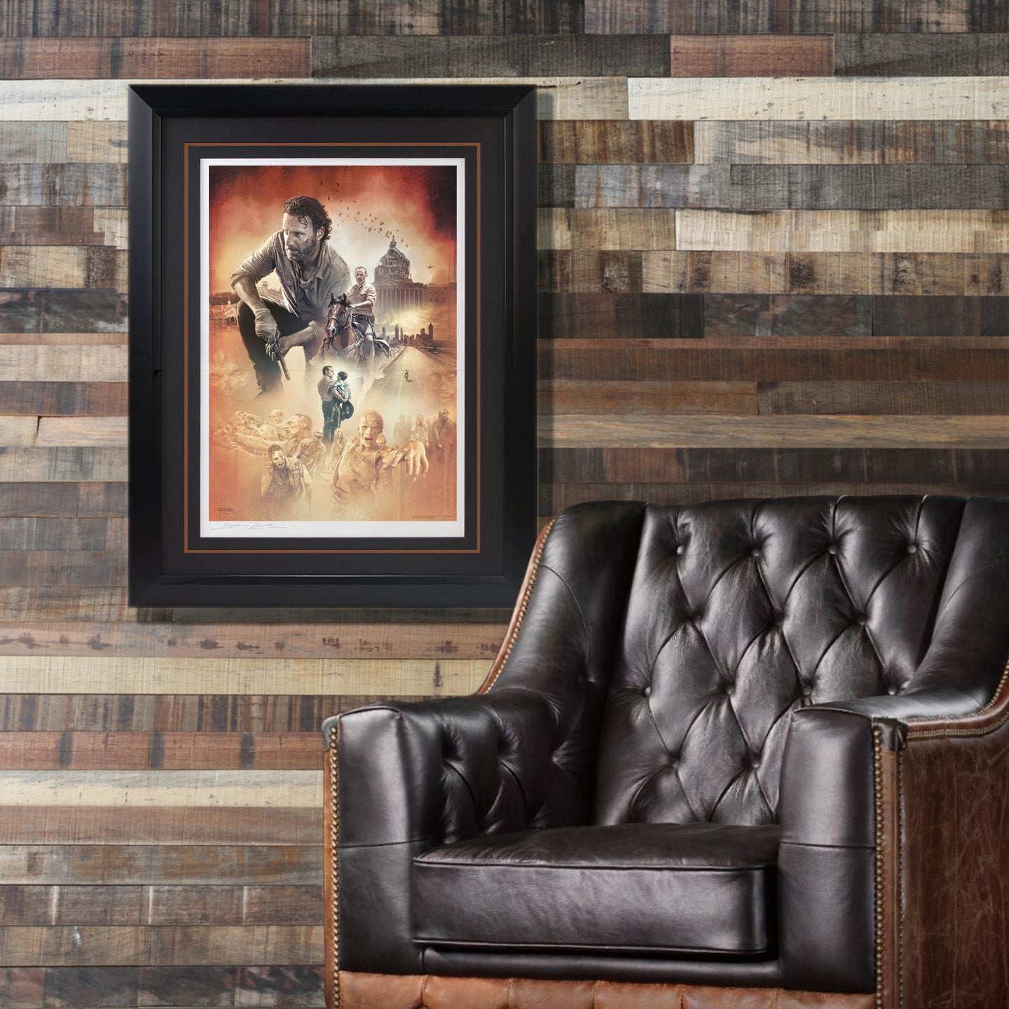 Walking Dead Framed Poster