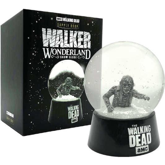 The Walking Dead Winter Walker Snow Globe-5