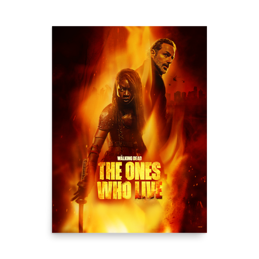 The Walking Dead: The Ones Who Live Poster-0