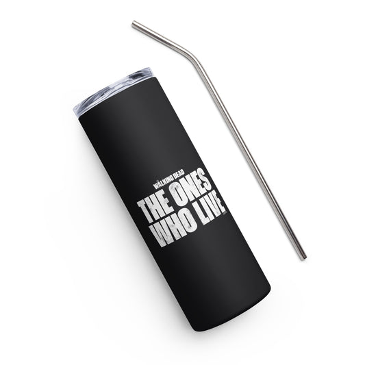 The Walking Dead: The Ones Who Live Stainless Steele Tumbler-1