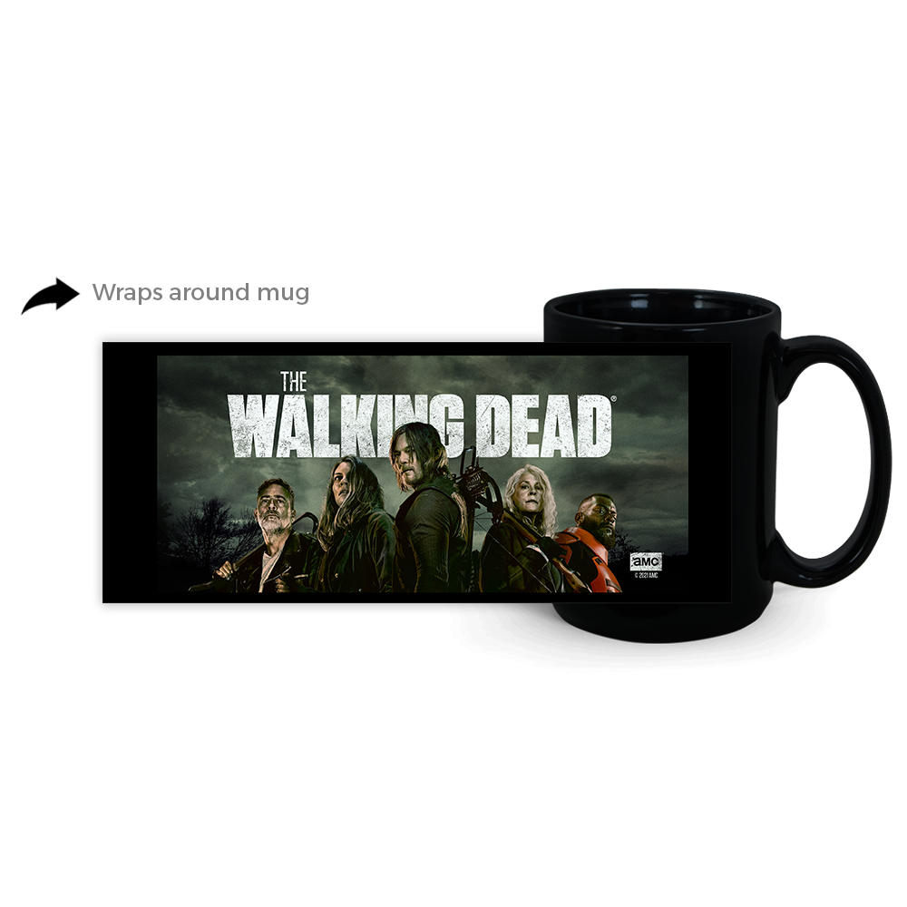 The Walking Dead Season 11A Key Art Black Mug