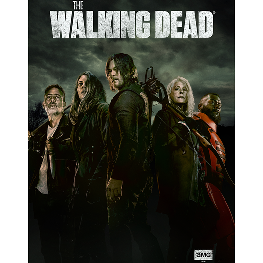 The Walking Dead Season 11A Key Art Sherpa Blanket-1
