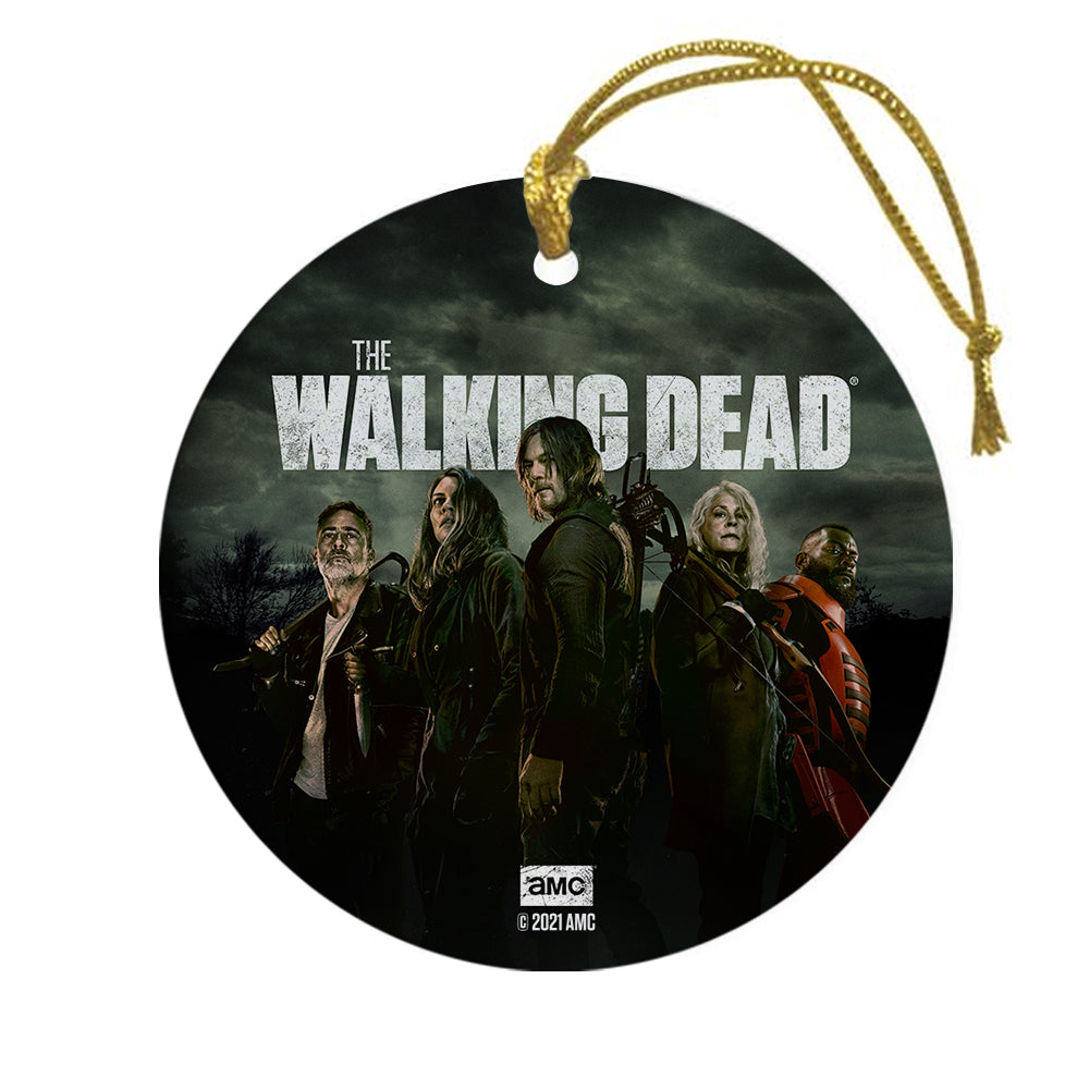 The Walking Dead Season 11A Key Art Double-Sided Ornament