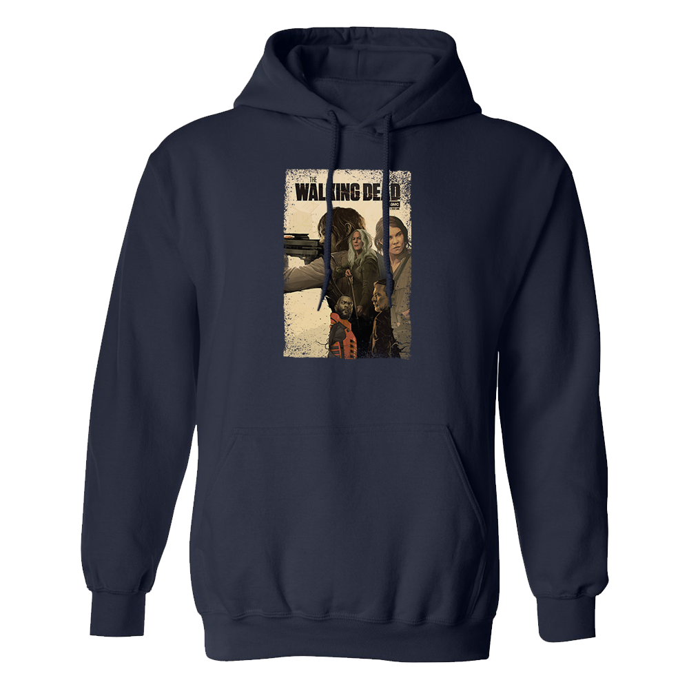 The Walking Dead Season 11B Key Art Fleece Hooded Sweatshirt-4
