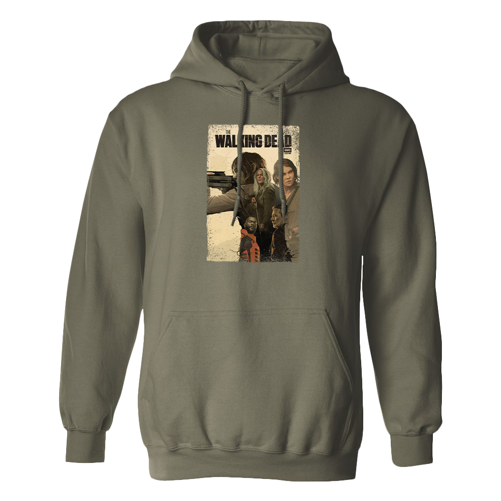 The Walking Dead Season 11B Key Art Fleece Hooded Sweatshirt-2