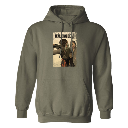 The Walking Dead Season 11B Key Art Fleece Hooded Sweatshirt-2