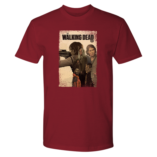 The Walking Dead Season 11B Key Art Adult Short Sleeve T-Shirt-3