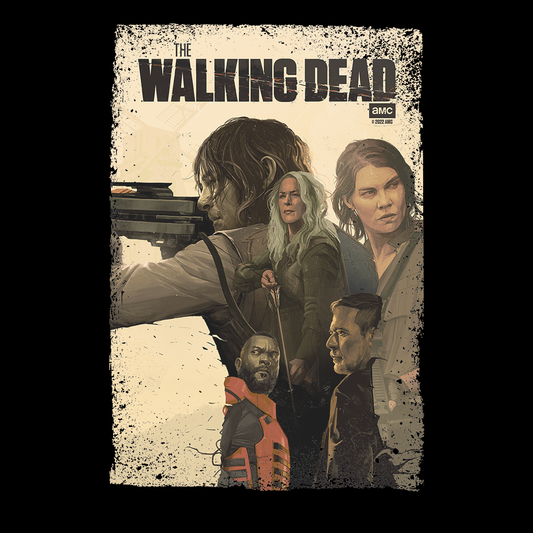 The Walking Dead Season 11B Key Art Adult Short Sleeve T-Shirt-1