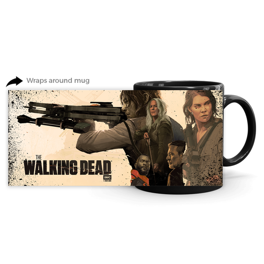 The Walking Dead Season 11B Key Art Black Mug-0