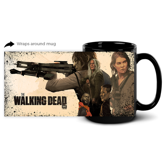 The Walking Dead Season 11B Key Art Black Mug-1