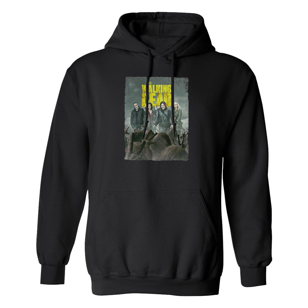 The Walking Dead Season 11C Key Art Fleece Hooded Sweatshirt