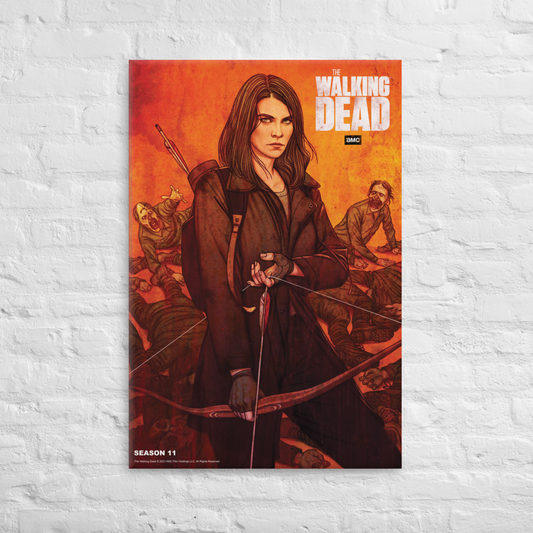 11 Weeks of TWD – Season 11 by Jenny Frison Premium Gallery Wrapped Canvas-1
