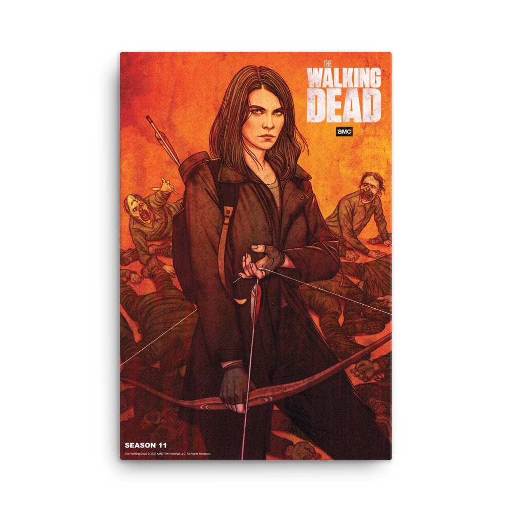 11 Weeks of TWD – Season 11 by Jenny Frison Premium Gallery Wrapped Canvas