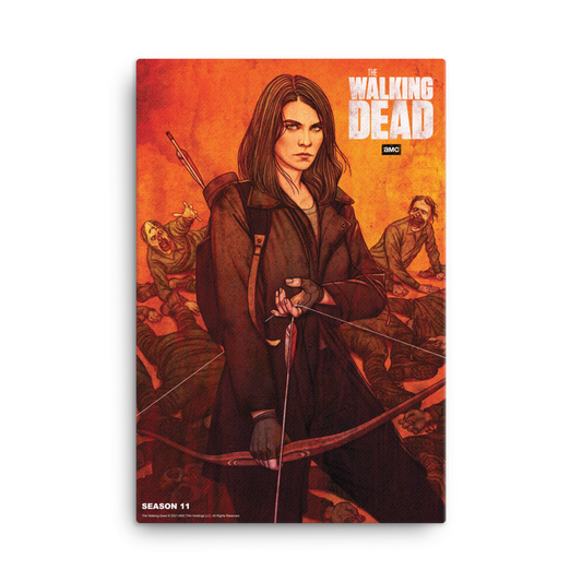 11 Weeks of TWD – Season 11 by Jenny Frison Premium Gallery Wrapped Canvas-0