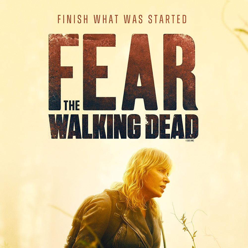 Fear The Walking Dead poster Metal Sign Wall Art 8in x 12in 12x16