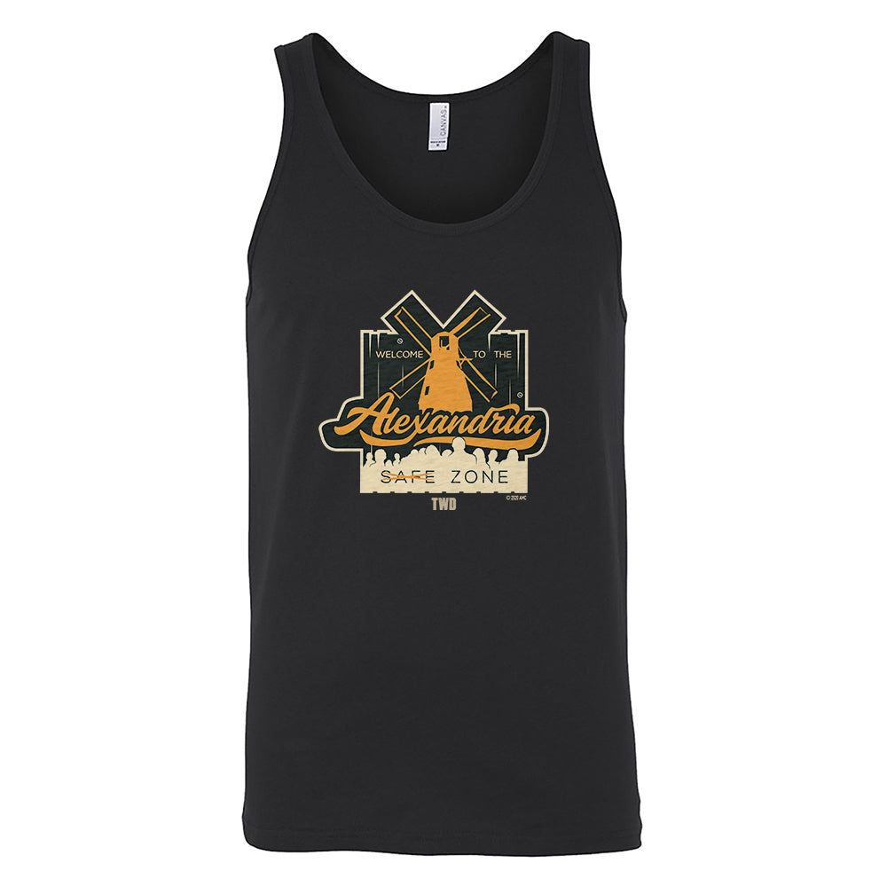 The Walking Dead Alexandria Adult Tank Top