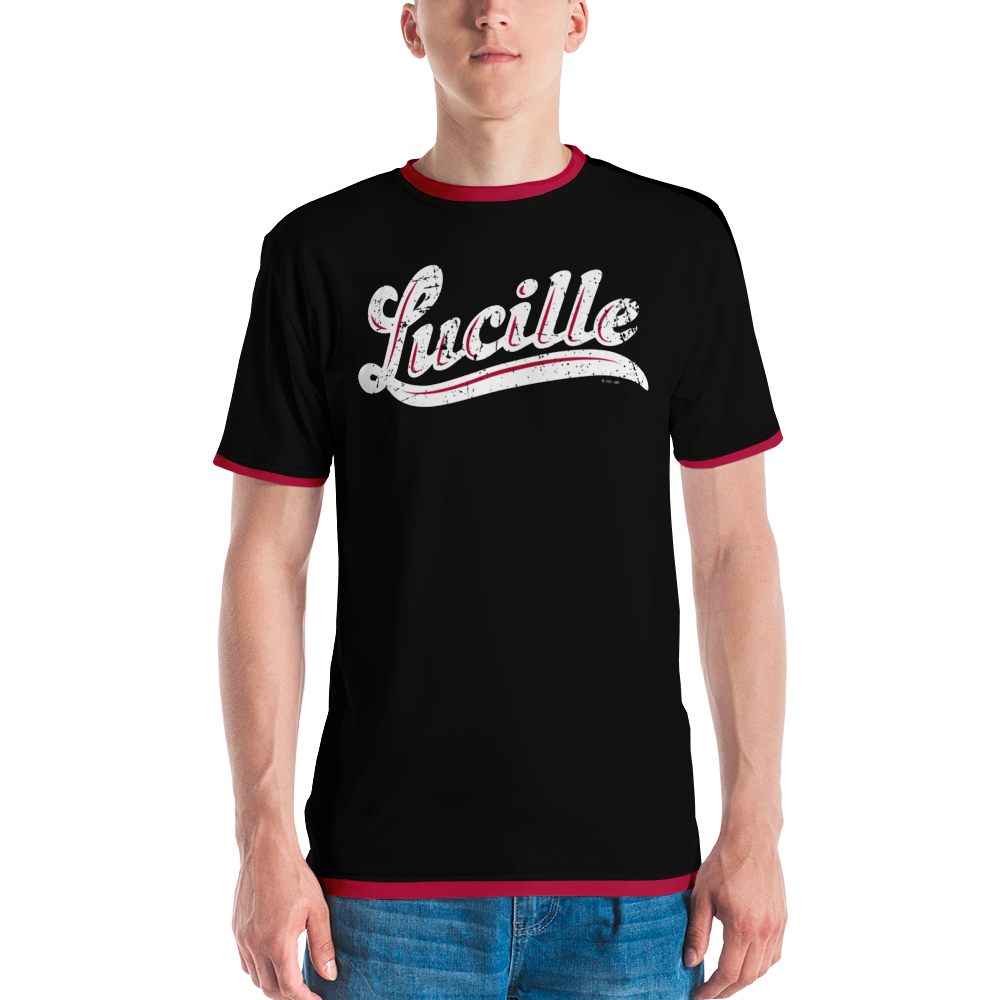 The Walking Dead Black Lucille Unisex Short Sleeve T-Shirt-0
