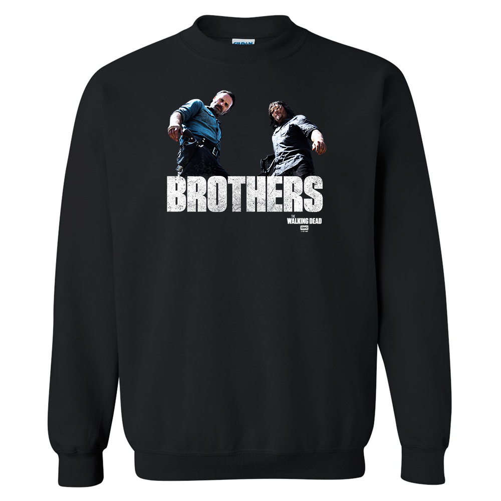 The Walking Dead Brothers Fleece Crewneck Sweatshirt