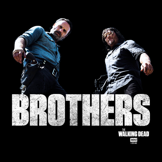The Walking Dead Brothers Fleece Crewneck Sweatshirt-1