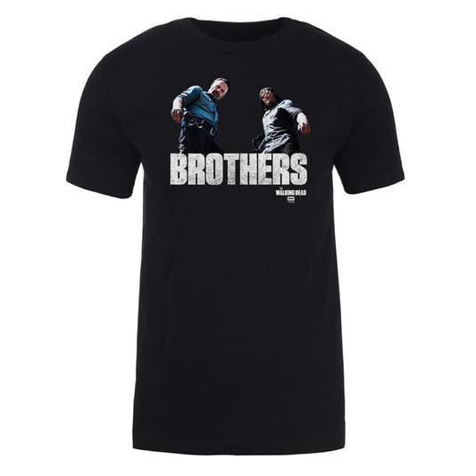 The Walking Dead Brothers Adult Short Sleeve T-Shirt-0