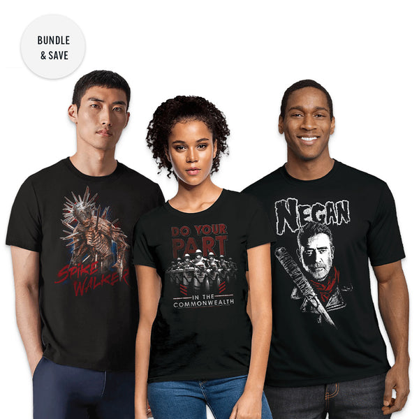 Check out the latest Walking Dead merchandise and save 15% on orders $40+  <br/>Use Code: GOLDSAVE15 at checkout <br/> All Designs Available on Tees,  Hoodies, Stickers, Magnets, Mugs, More