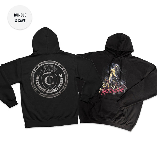 Amazon.com: The Walking Dead Logo Pullover Hoodie : Clothing