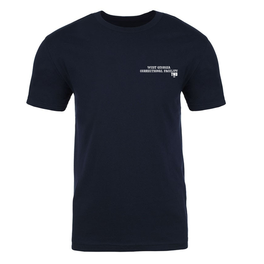 The Walking Dead Cell Block C Adult Short Sleeve T-Shirt-1
