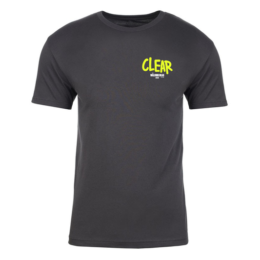 The Walking Dead Clear Graffiti Adult Short Sleeve T-Shirt-2