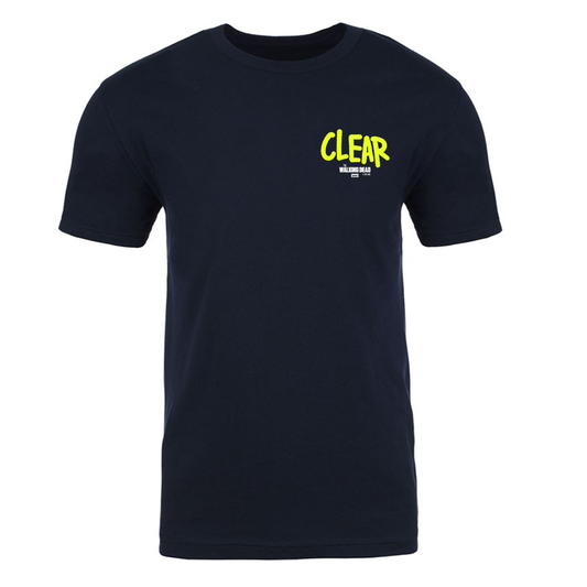 The Walking Dead Clear Graffiti Adult Short Sleeve T-Shirt-0