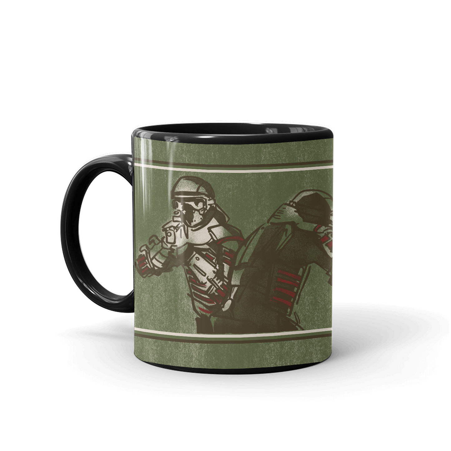 The Walking Dead Commonwealth Poster Black Mug