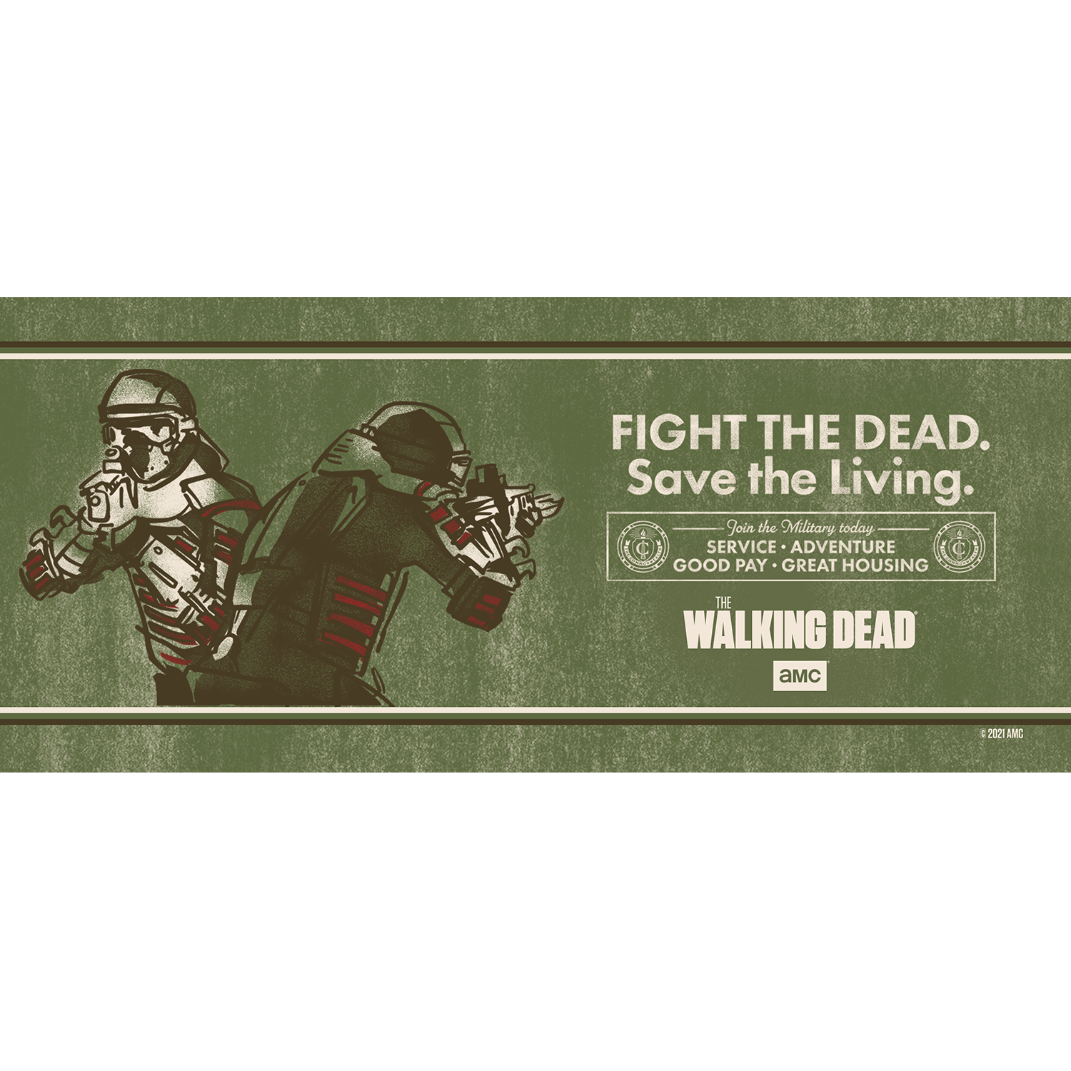 The Walking Dead Commonwealth Poster Black Mug-6