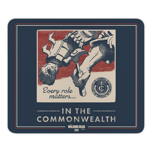 The Walking Dead Commonwealth Poster Mouse Pad-0