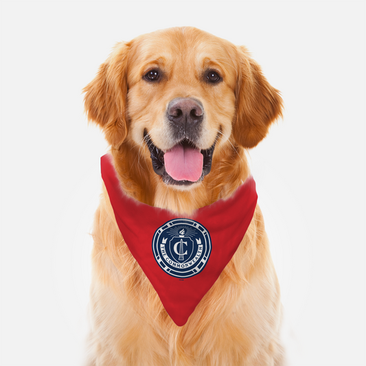 The Walking Dead Commonwealth Seal Red Pet Bandana-0