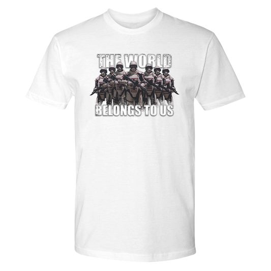 The Walking Dead Commonwealth Troopers Adult Short Sleeve T-Shirt-3