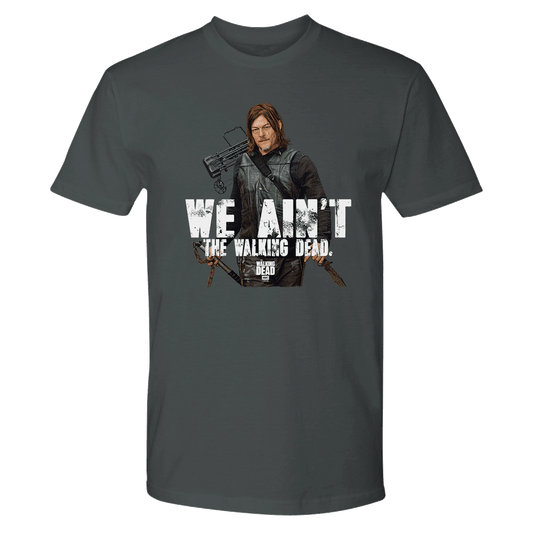The Walking Dead We Ain't The Walking Dead Adult Short Sleeve T-Shirt-2