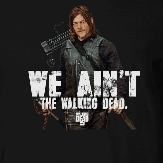 The Walking Dead We Ain't The Walking Dead Adult Short Sleeve T-Shirt-1