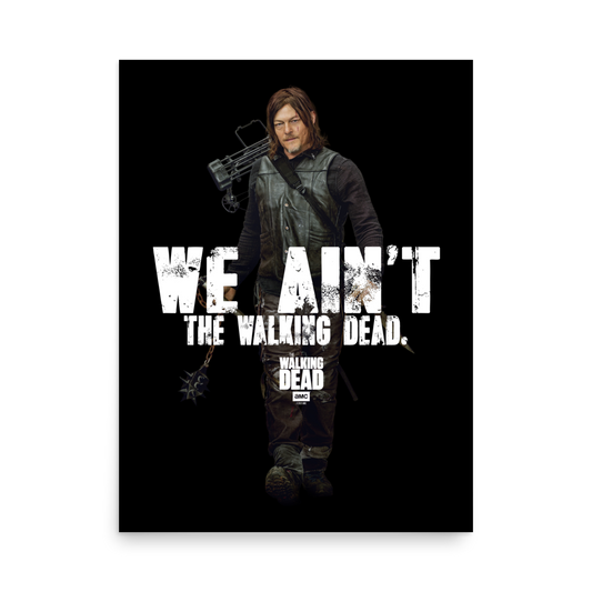 Walking Dead - Don't Look Back Poster Poster Print - Item