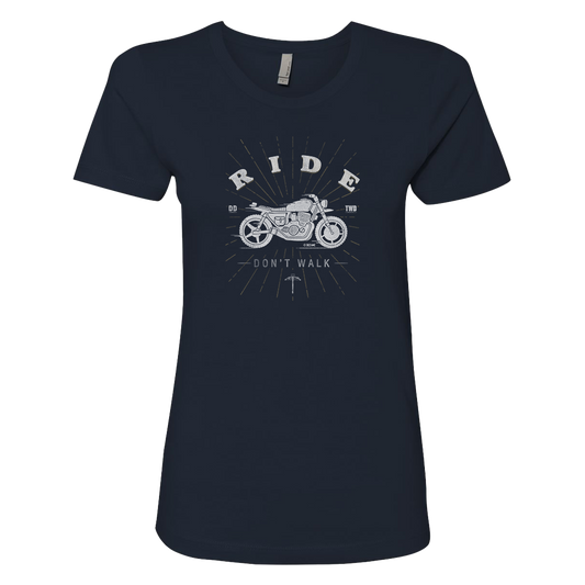 The Walking Dead Daryl Ride Don't Walk Women's Short Sleeve T-Shirt-3