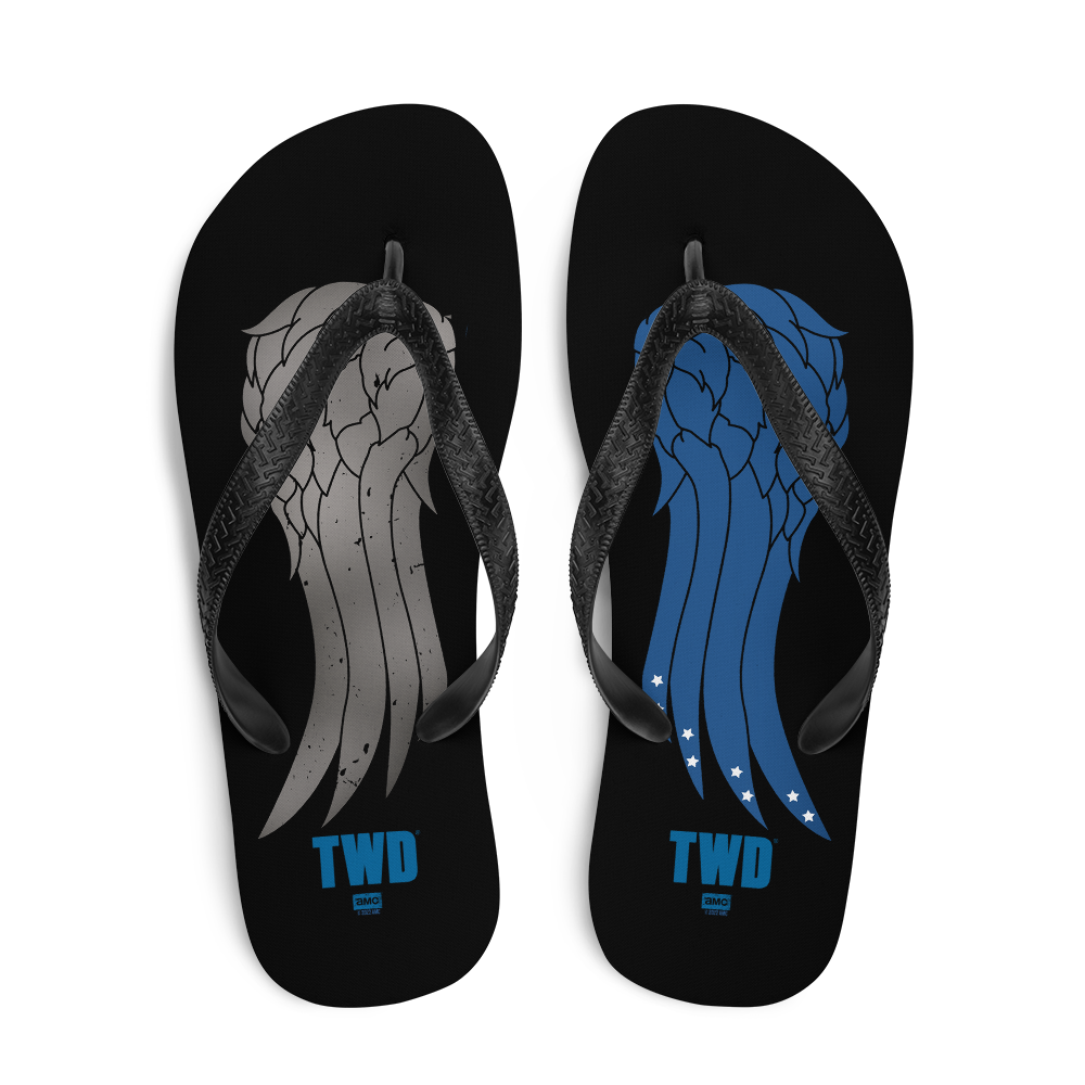 The Walking Dead Daryl's Wings Flip Flops
