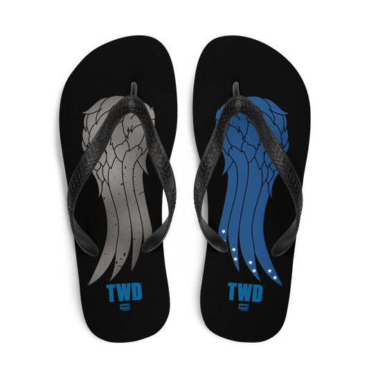 The Walking Dead Daryl's Wings Flip Flops-0