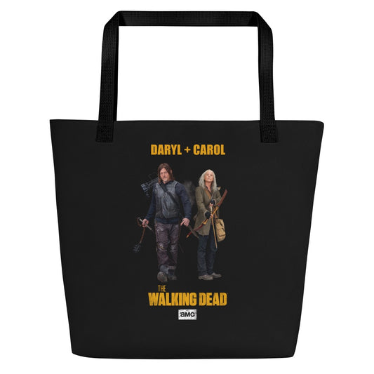 The Walking Dead Daryl + Carol Premium Tote Bag-2