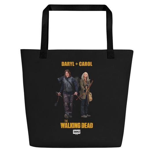 The Walking Dead Daryl + Carol Premium Tote Bag-0