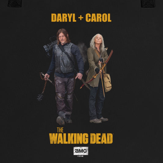 The Walking Dead Daryl + Carol Premium Tote Bag-1